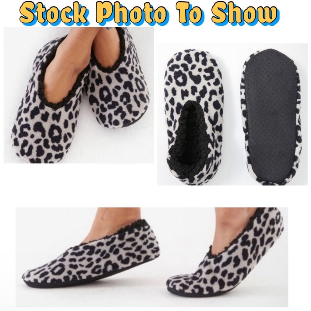 NWT Isaac Mizrahi Leopard Print Slippers - Picture 7 of 7